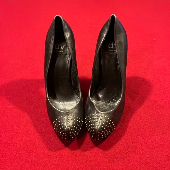 Dolce vita leather studded pumps - Picture 1 of 3